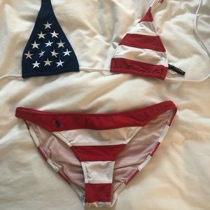 Ralph Lauren American Flag Bikini